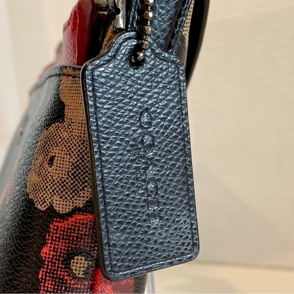 Coach Floral Crossbody Bag with Detachable Side Pouch - Picture 8 of 14